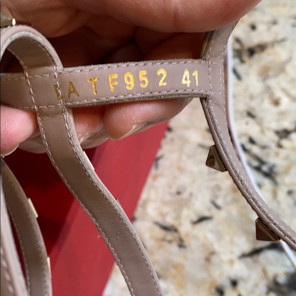 Gorgeous Valentino Leather Espadrille wedge sandal - Picture 15 of 17